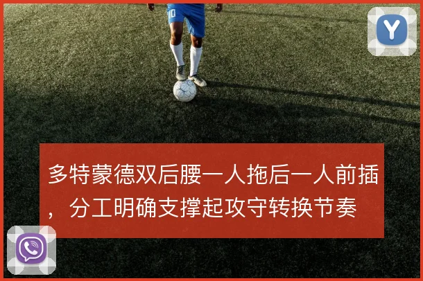 多特蒙德双后腰一人拖后一人前插，分工明确支撑起攻守转换节奏